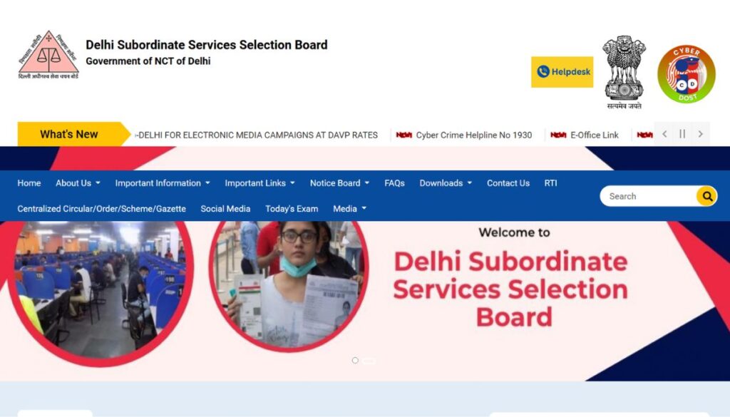 DSSSB Exam Guidelines 2026 Reporting Time, Dress Code & Prohibited Items