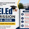 Odisha D.El.Ed Admission 2026