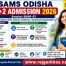 SAMS Odisha Class XI Admission 2026