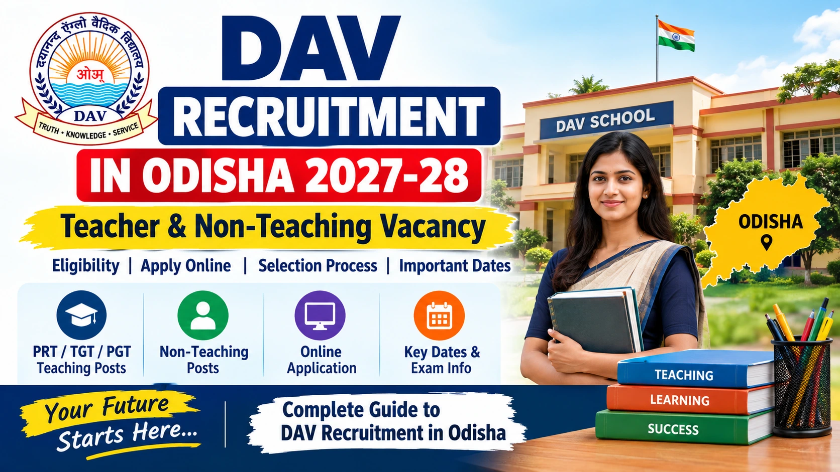 DAV Recruitment in Odisha 2027-28